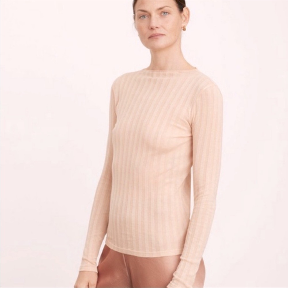 Vince Ribbed Knit Long Sleeve Sweater Womenβs Size XL New with tags!